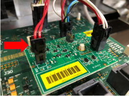 OMS board location on a 3-vat unit