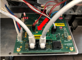 OMS board location on a 3-vat unit