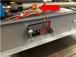 OMS board location on a 3-vat unit