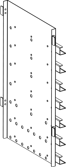 Lower holding rack